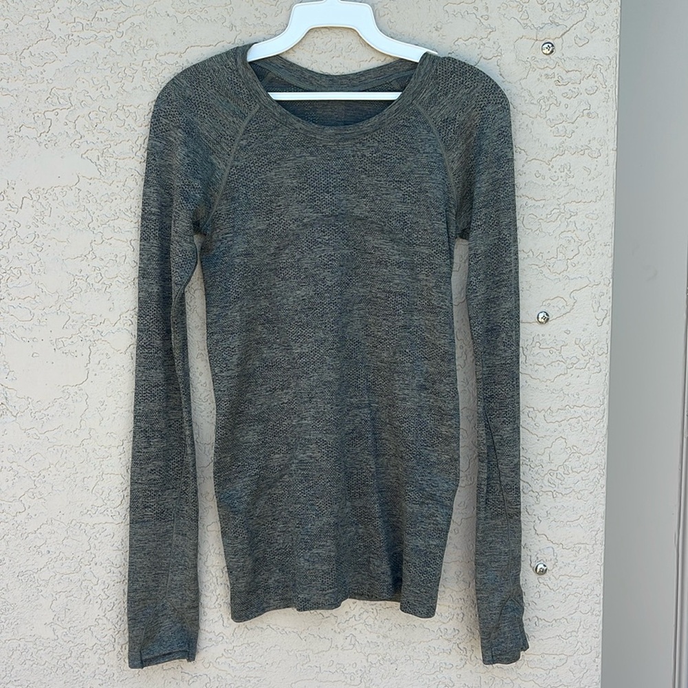 Lululemon Army Green Swiftly Tech Long Sleeve - image 1